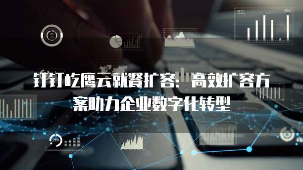 钉钉屹鹰云就餐扩容:高效扩容方案助力企业数字化转型