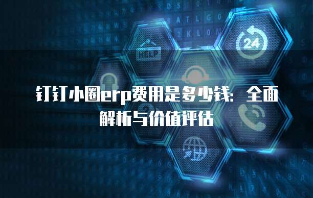 钉钉小圈erp费用是多少钱:全面解析与价值评估