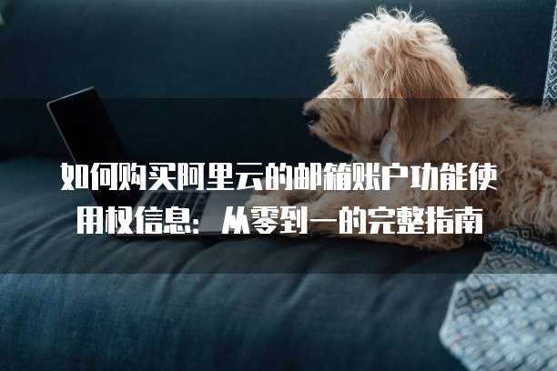 如何购买阿里云的邮箱账户功能使用权信息:从零到一的完整指南