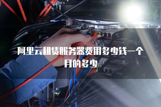阿里云租赁服务器费用多少钱一个月的多少