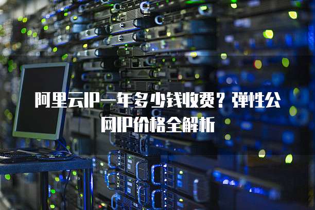 阿里云IP一年多少钱收费?弹性公网IP价格全解析