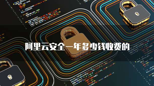 阿里云安全一年多少钱收费的