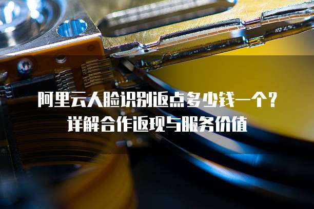 阿里云人脸识别返点多少钱一个？详解合作返现与服务价值