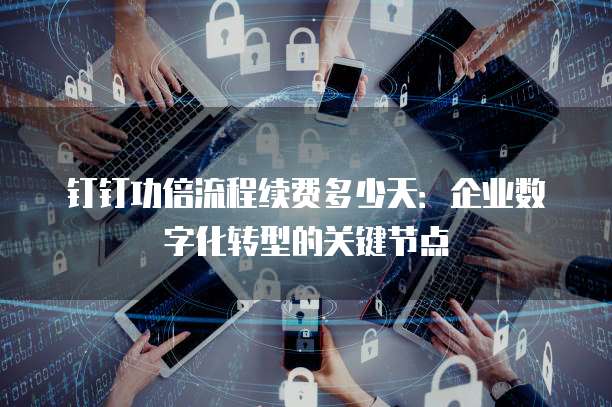 钉钉功倍流程续费多少天:企业数字化转型的关键节点