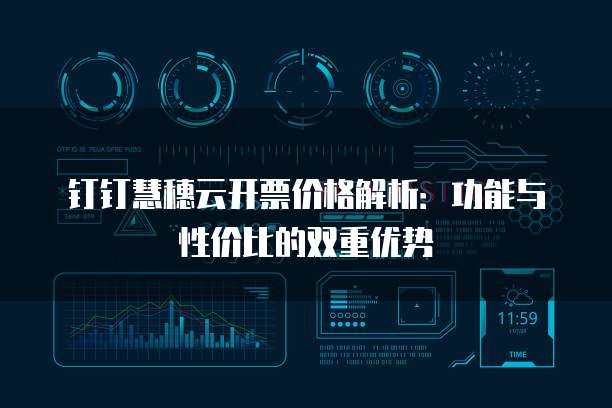 钉钉慧穗云开票价格解析：功能与性价比的双重优势