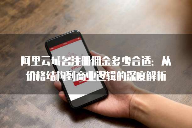 阿里云域名注册佣金多少合适:从价格结构到商业逻辑的深度解析