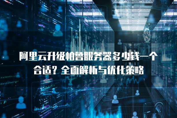 阿里云升级帕鲁服务器多少钱一个合适?全面解析与优化策略