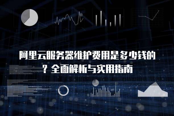 阿里云服务器维护费用是多少钱的?全面解析与实用指南