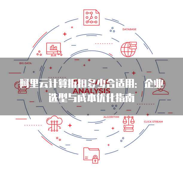 阿里云计算折扣多少合适用：企业选型与成本优化指南