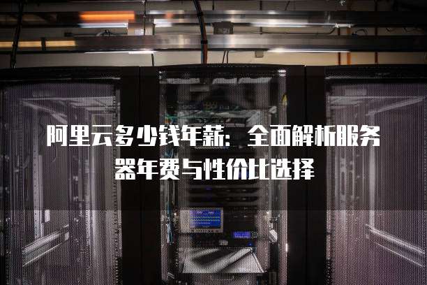 阿里云多少钱年薪:全面解析服务器年费与性价比选择
