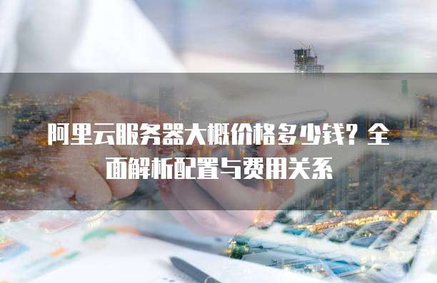 阿里云服务器大概价格多少钱？全面解析配置与费用关系