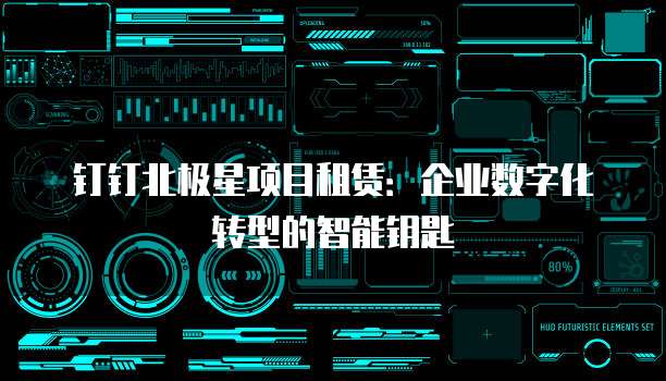 钉钉北极星项目租赁：企业数字化转型的智能钥匙
