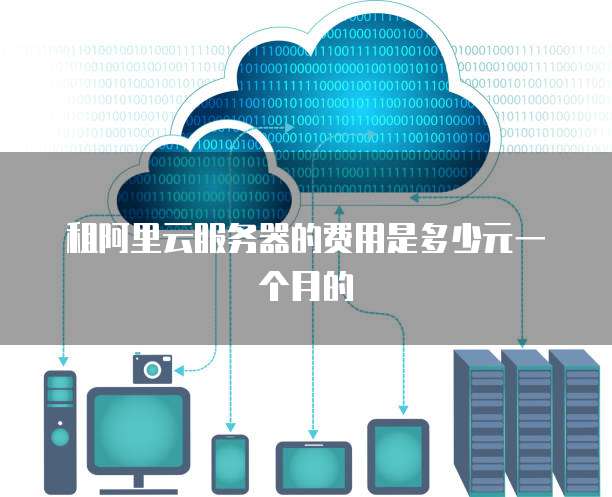 租阿里云服务器的费用是多少元一个月的