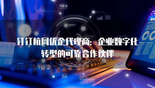 钉钉杭网优企代理商:企业数字化转型的可靠合作伙伴