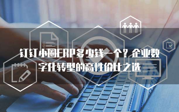 钉钉小圈ERP多少钱一个?企业数字化转型的高性价比之选