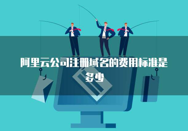 阿里云公司注册域名的费用标准是多少