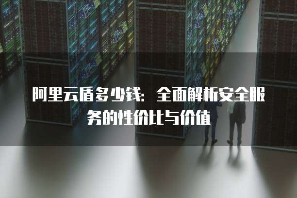 阿里云盾多少钱：全面解析安全服务的性价比与价值