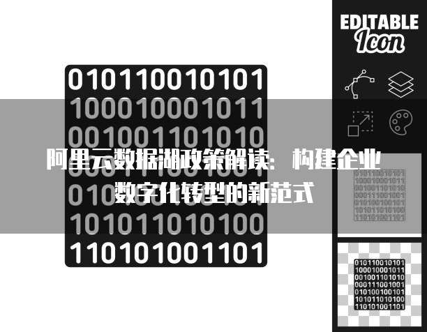 阿里云数据湖政策解读：构建企业数字化转型的新范式