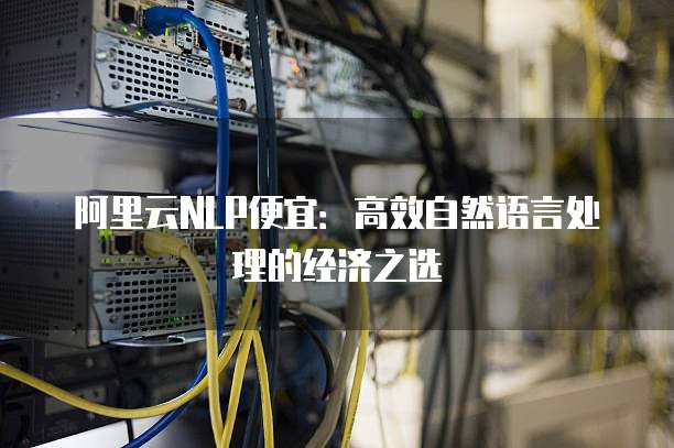 阿里云NLP便宜：高效自然语言处理的经济之选