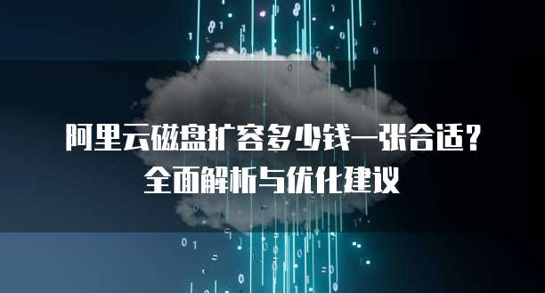 阿里云磁盘扩容多少钱一张合适?全面解析与优化建议