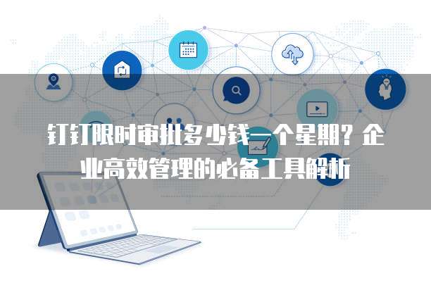 钉钉限时审批多少钱一个星期?企业高效管理的必备工具解析