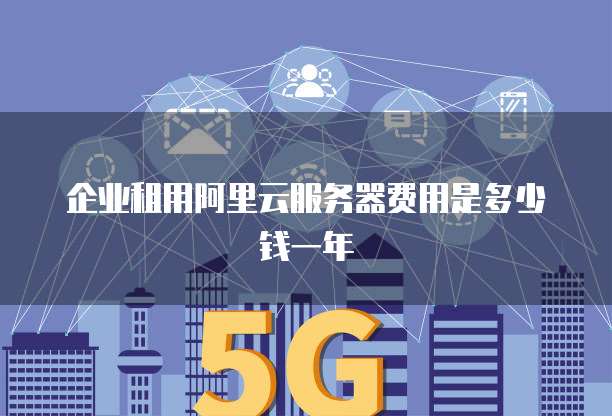 企业租用阿里云服务器费用是多少钱一年