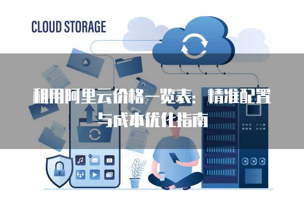 租用阿里云价格一览表:精准配置与成本优化指南
