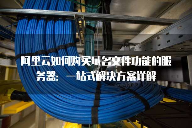 阿里云如何购买域名文件功能的服务器:一站式解决方案详解