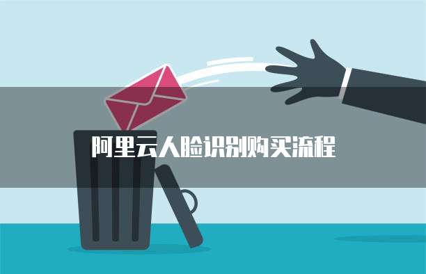阿里云人脸识别购买流程