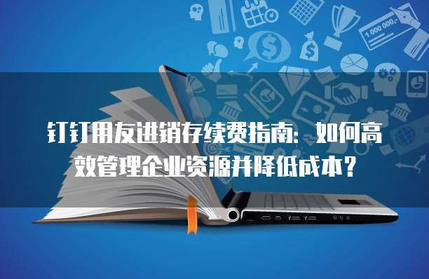钉钉用友进销存续费指南:如何高效管理企业资源并降低成本?