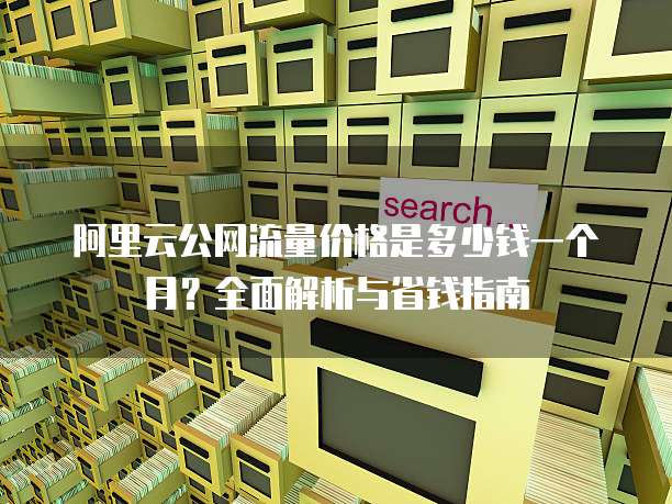 阿里云公网流量价格是多少钱一个月?全面解析与省钱指南