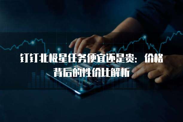 钉钉北极星任务便宜还是贵:价格背后的性价比解析