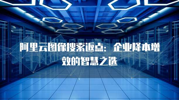 阿里云图像搜索返点:企业降本增效的智慧之选