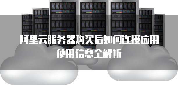 阿里云服务器购买后如何连接应用使用信息全解析