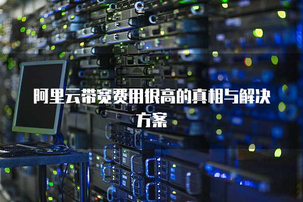 阿里云带宽费用很高的真相与解决方案