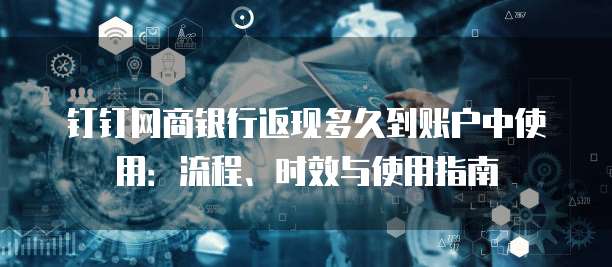 钉钉网商银行返现多久到账户中使用：流程、时效与使用指南