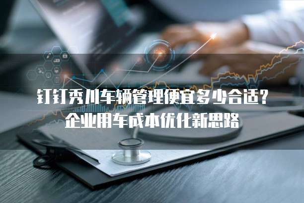 钉钉秀川车辆管理便宜多少合适?企业用车成本优化新思路