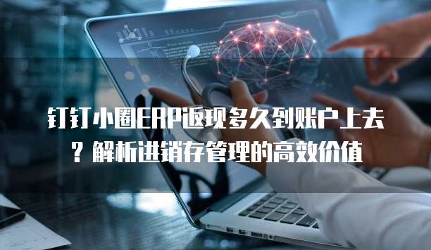 钉钉小圈ERP返现多久到账户上去?解析进销存管理的高效价值