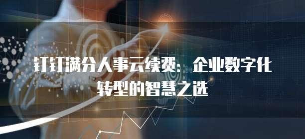 钉钉满分人事云续费：企业数字化转型的智慧之选