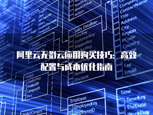 阿里云无影云应用购买技巧:高效配置与成本优化指南