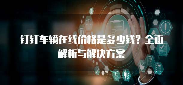 钉钉车辆在线价格是多少钱?全面解析与解决方案