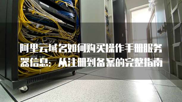 阿里云域名如何购买操作手册服务器信息:从注册到备案的完整指南