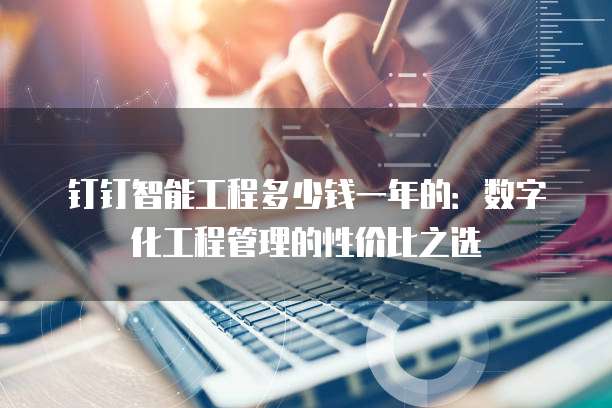 钉钉智能工程多少钱一年的：数字化工程管理的性价比之选