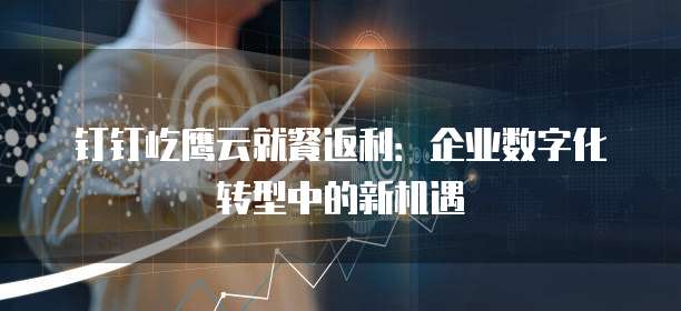 钉钉屹鹰云就餐返利：企业数字化转型中的新机遇