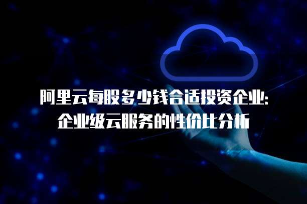 阿里云每股多少钱合适投资企业：企业级云服务的性价比分析