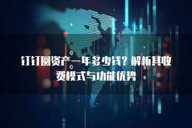 钉钉圆资产一年多少钱?解析其收费模式与功能优势