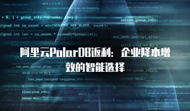 阿里云PolarDB返利：企业降本增效的智能选择