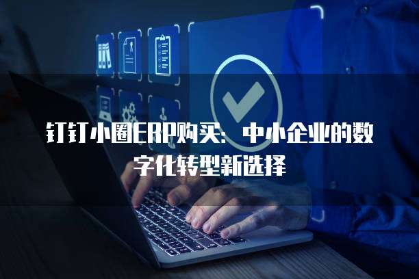 钉钉小圈ERP购买:中小企业的数字化转型新选择