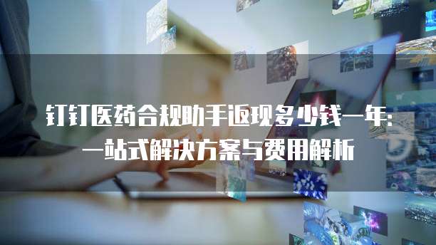 钉钉医药合规助手返现多少钱一年:一站式解决方案与费用解析