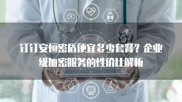 钉钉安恒密盾便宜多少套餐？企业级加密服务的性价比解析